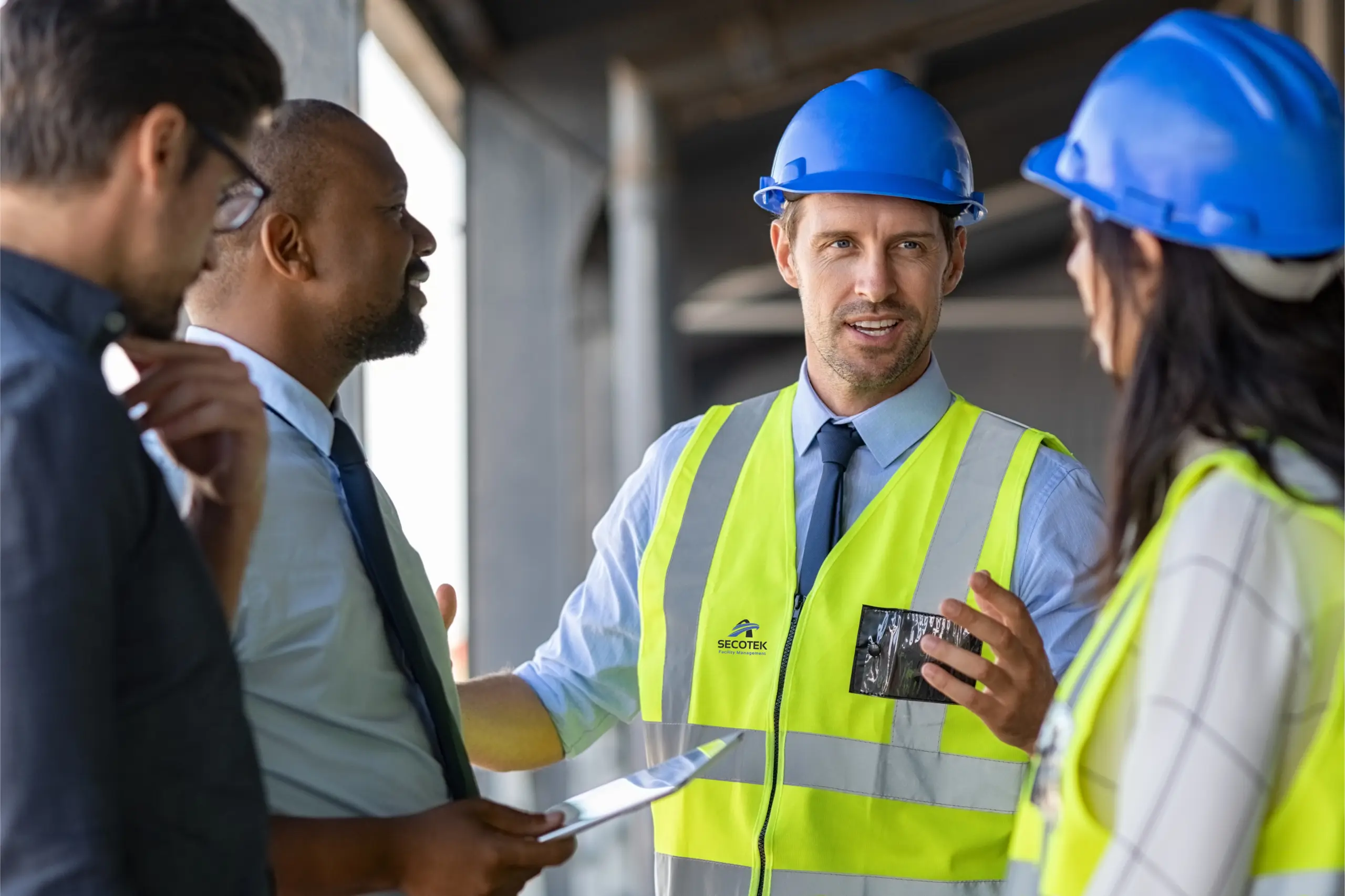 Ein Team von den Leuten diskutiert über Facility Management für Düsseldorf​, Betreiberverantwortung Düsseldorf
