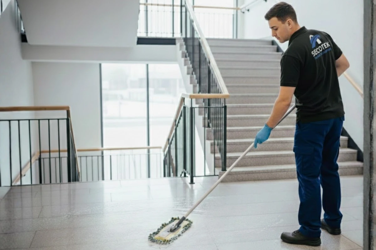Treppenhausreinigung
